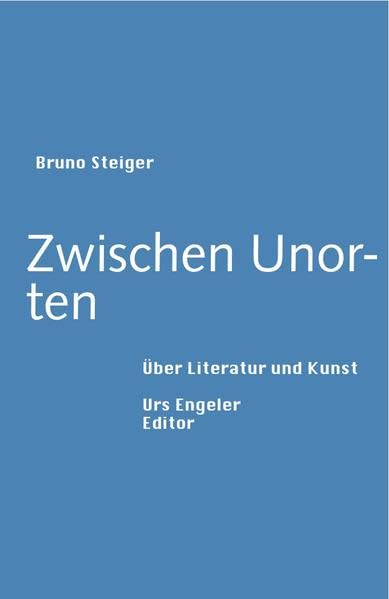 Zwischen Unorten: Ueber Literatur und Kunst Essays & Short Stories