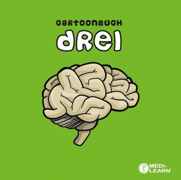 Cartoonbuch drei Medicine