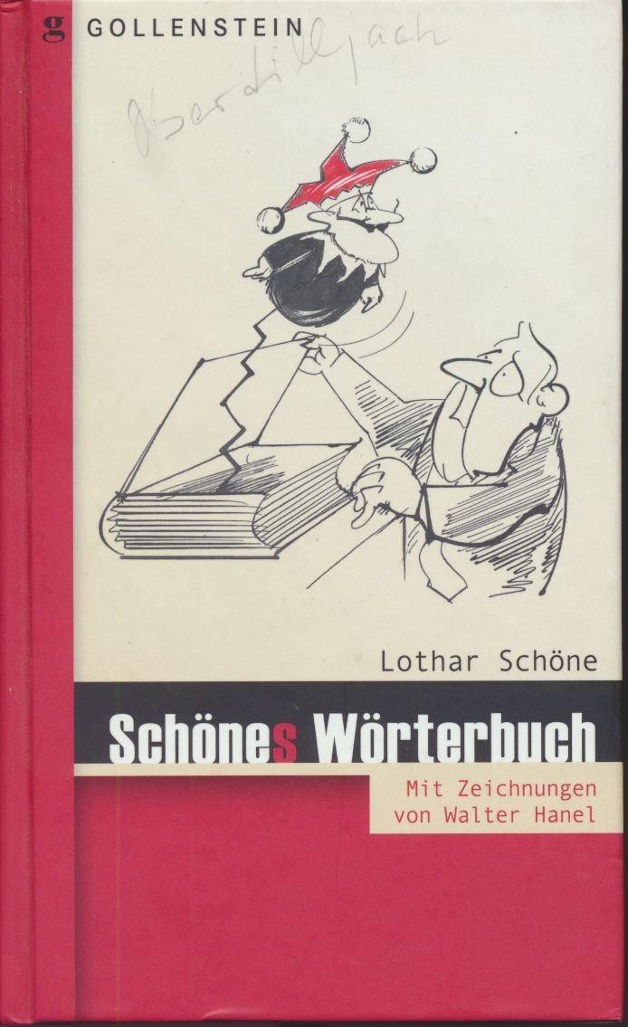Schönes Wörterbuch: Mit Zeichnungen von Walter Hanel Fiction