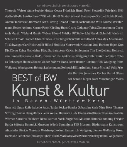 Best of BW: Kunst & Kultur Film, Art & Culture
