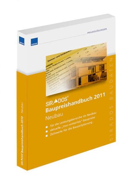 SirAdos Baupreishandbuch Neubau 2011 book
