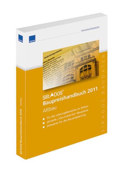 SirAdos Baupreishandbuch Altbau Medicine