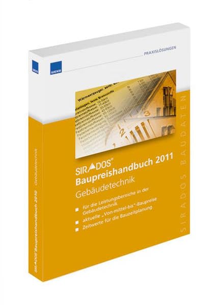 SirAdos Baupreishandbuch Gebäudetechnik Business & Technology