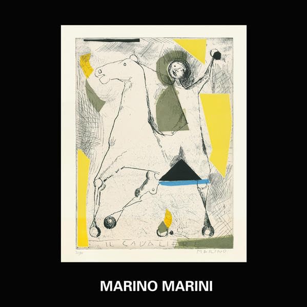 Marino Marini: Pferd und Reiter Radierungen und Lithographien Film, Art & Culture