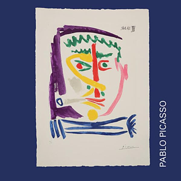 "VISITING PICASSO": Ausgewählte Originalgraphiken & Keramiken von PABLO PICASSO und Fotos des Künstlers von EDWARD QUINN Photography