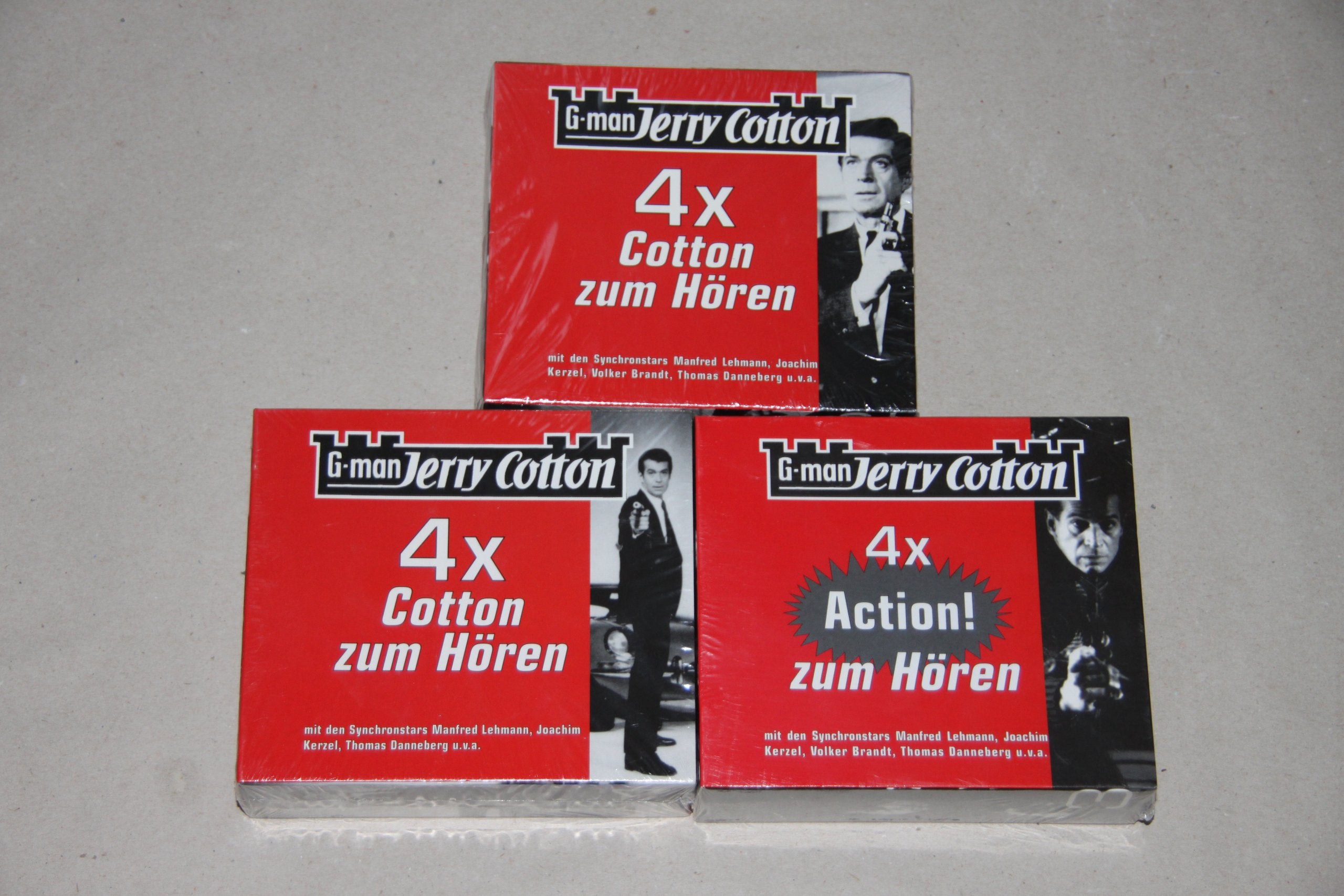G-Man Jerry Cotton - 12 packende Hörspiel-Krimis auf 12 CD s ( mit den deutschen Stimmen der Hollywoodstars) Music