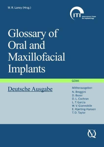 Glossary of Oral and Maxillofacial Implants. GOMI Medicine