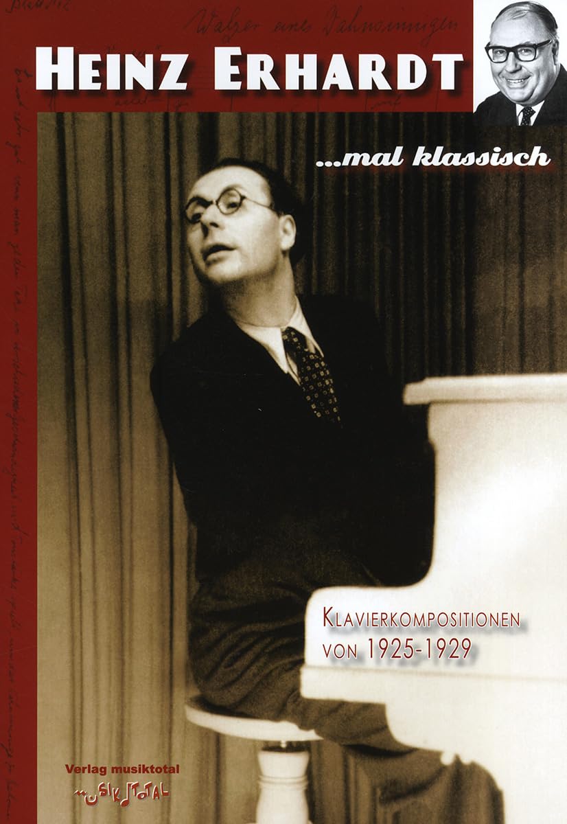 Heinz Erhardt, mal klassisch: 20 Klavierkompositionen Sheet Music