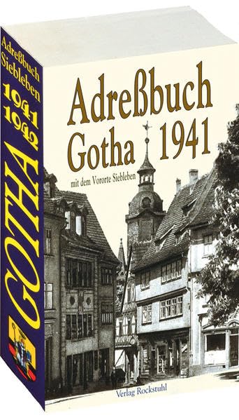 Adreßbuch der Stadt GOTHA 1941 /1942 in Thüringen Photography