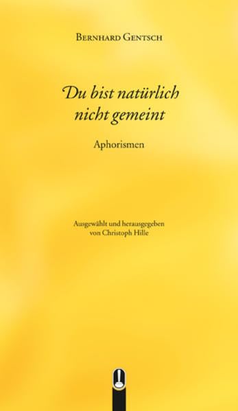 Du bist natürlich nicht gemeint: Aphorismen Contemporary literature