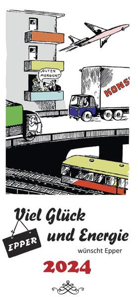Viel Glück und Energie für 2024: wünscht Epper book