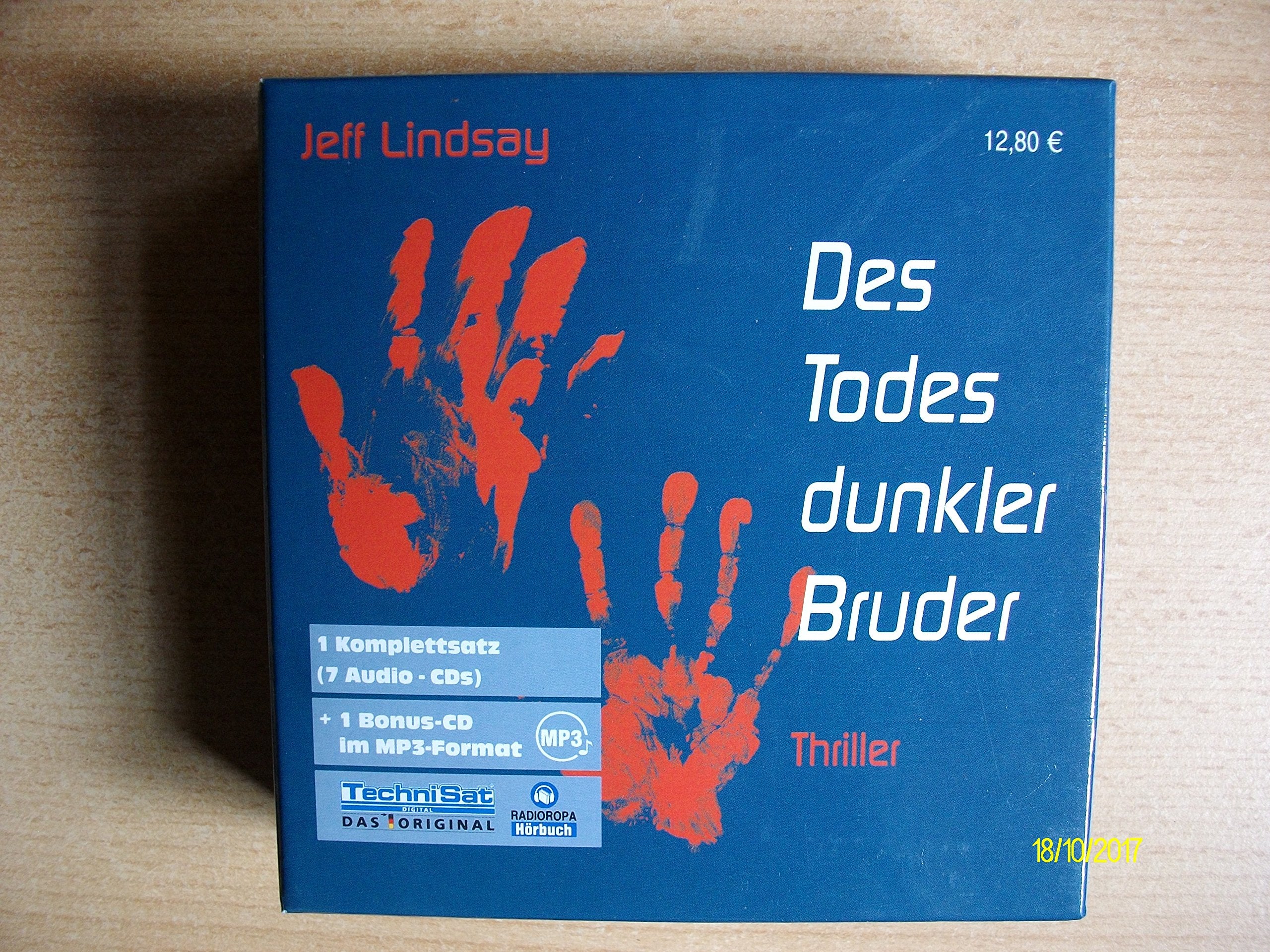 Des Todes dunkler Bruder / Darkly dreaming Dexter (inkl. 7 CDs): Kriminalroman Contemporary literature