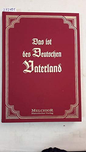 Das ist des Deutschen Vaterland Leisure, Home & Garden