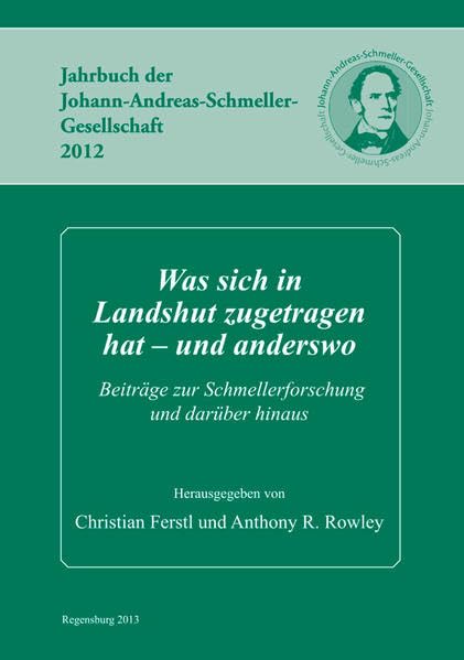 Was sich in Landshut zugetragen hat - und anderswo Contemporary literature