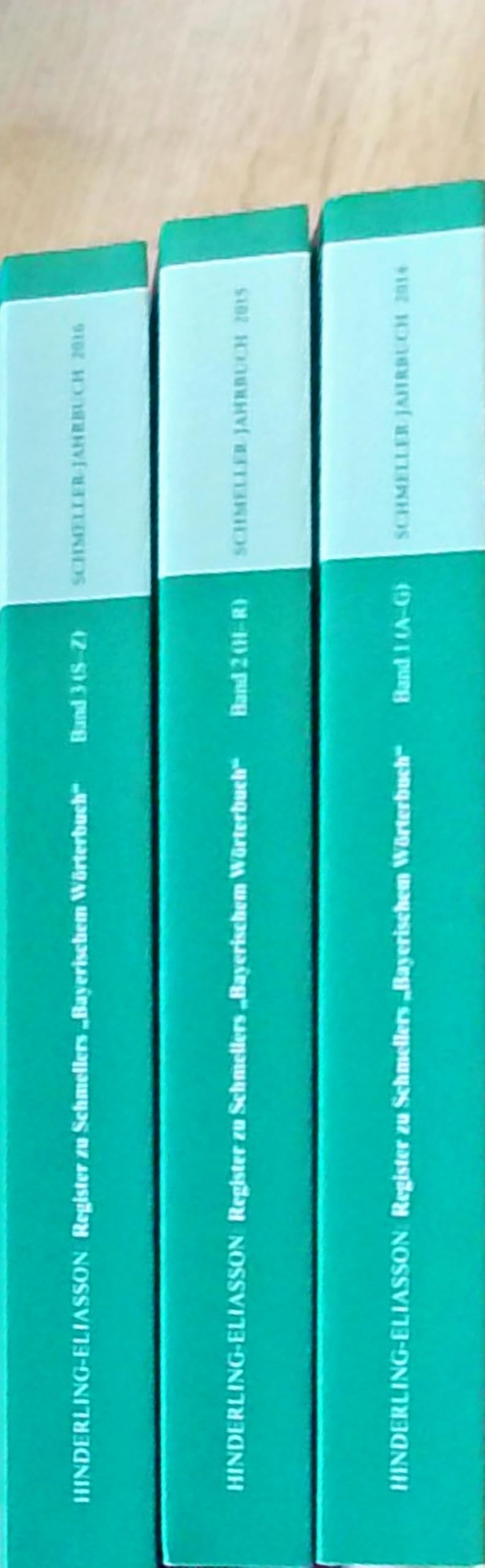Register zu Schmellers "Bayerischem Wörterbuch" (Schmeller-Jahrbücher 2014/2015/2016) Reference Books