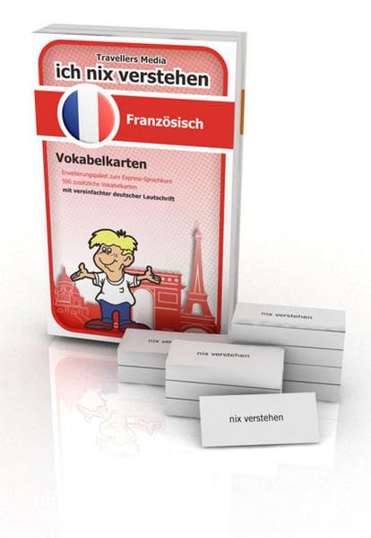 Ich nix verstehen - Erweiterungspaket Vokabelkarten Französisch: Erweiterungssatz zum Französisch-Sprachkurs. 500 Vokabelkarten mit vereinfachter deutscher Lautschrift Leisure, Home & Garden