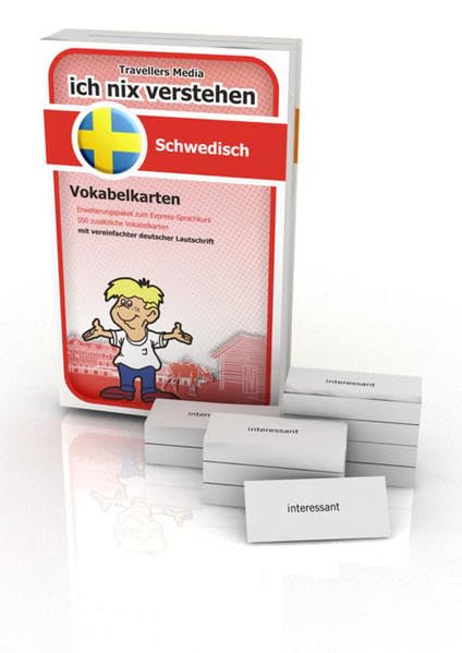 Schwedisch Eweiterungspaket Vokabelkarten Ich-Nix-Verstehen Leisure, Home & Garden