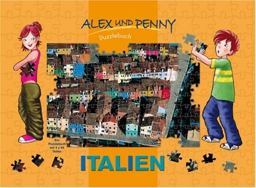 Alex und Penny Puzzlebuch - Italien. 4 Puzzle mit je 96 Teilen Books