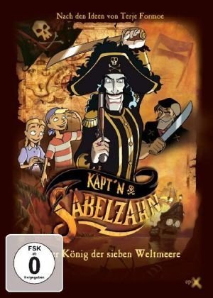 Kapt'n Säbelzahn, Der König der sieben Weltmeere, 1 DVD, deutsche u. norwegische Version Films