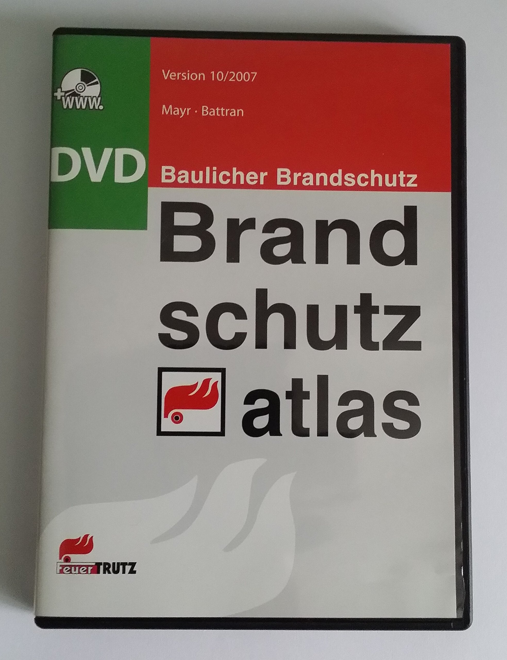 Brandschutzatlas - DVD: Baulicher Brandschutz. Für Windows 2000/XP (SP2)/Vista Business & Technology