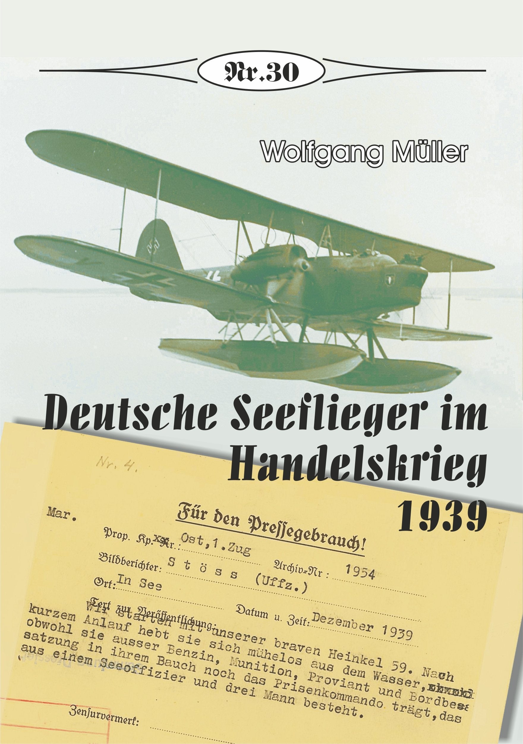 Deutsche Seeflieger im Handelskrieg 1939 (Broschürenreihe zur deutschen Geschichte) Politics & History