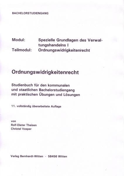 Ordnungswidrigkeitenrecht: (Keine Auslieferung über den Buchhandel) Law