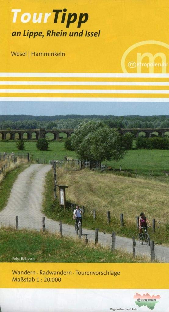 An Lippe, Rhein und Issel: Wesel, Hamminkeln ; Wandern, Radwandern, Tourenvorschläge ; Maßstab 1 : 20.000 (TourTipp) Leisure, Home & Garden