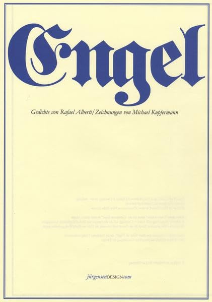 ENGEL: Moderne Lyrik und ganzseitige Zeichnungen Poetry