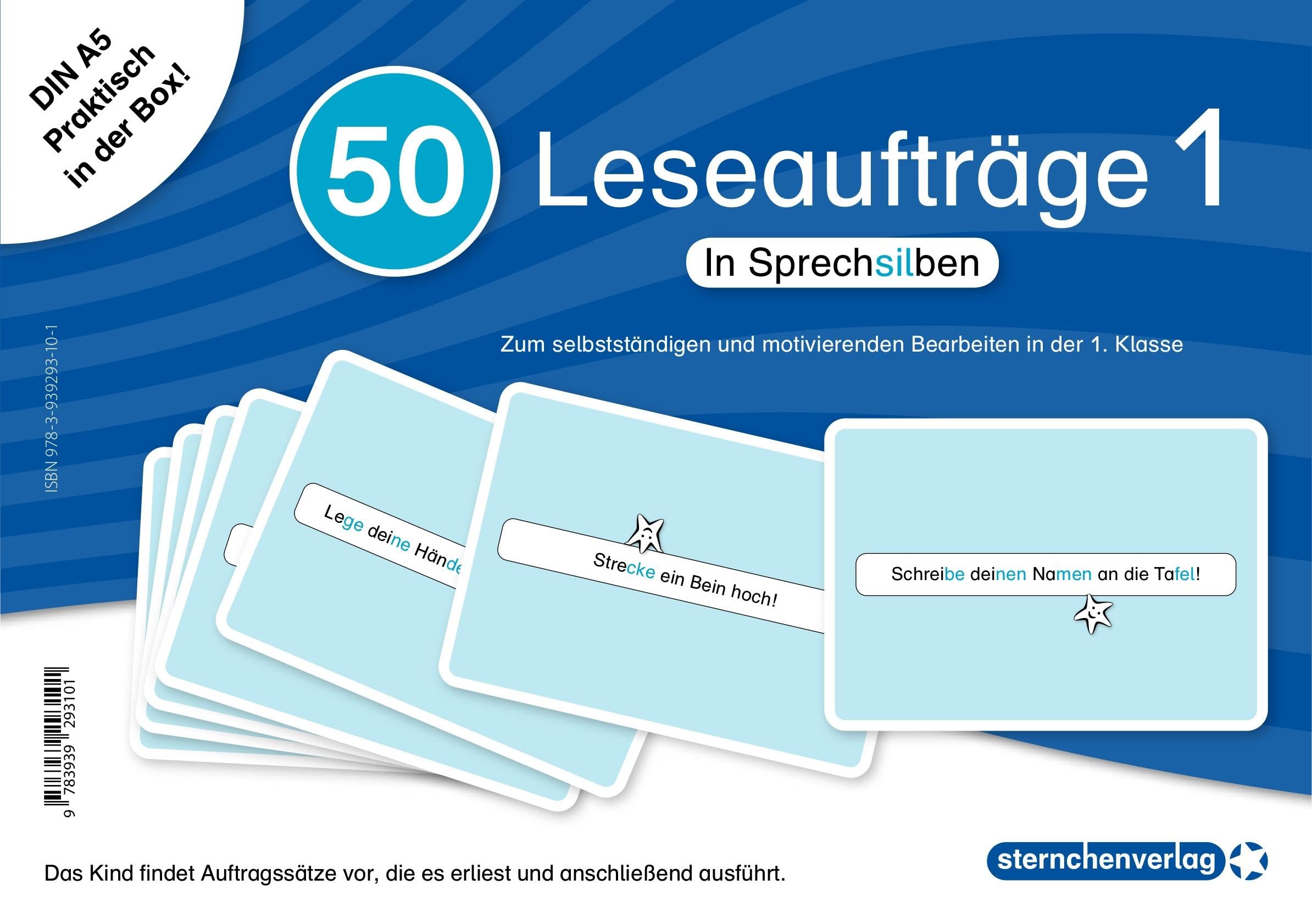 50 Leseaufträge in der Box Education & Training Books