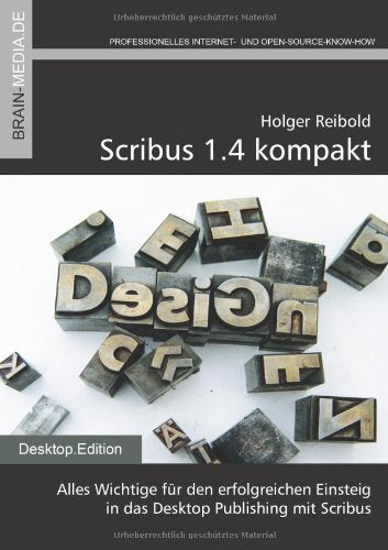Scribus 1.4 kompakt, m. CD-ROM Computer Science