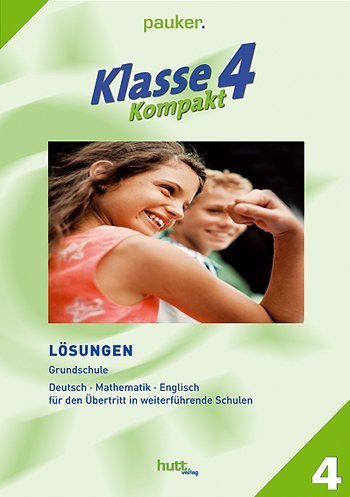Pauker. Die Lernhilfen: Klasse 4 Kompakt, Lösungen Study Guides