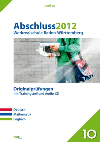 Pauker. Die Lernhilfen / Werkrealschule Baden-Württemberg Abschluss 2012: Originalprüfungen mit Trainingsteil und Audio-CD Foreign Languages ​​& Dictionaries