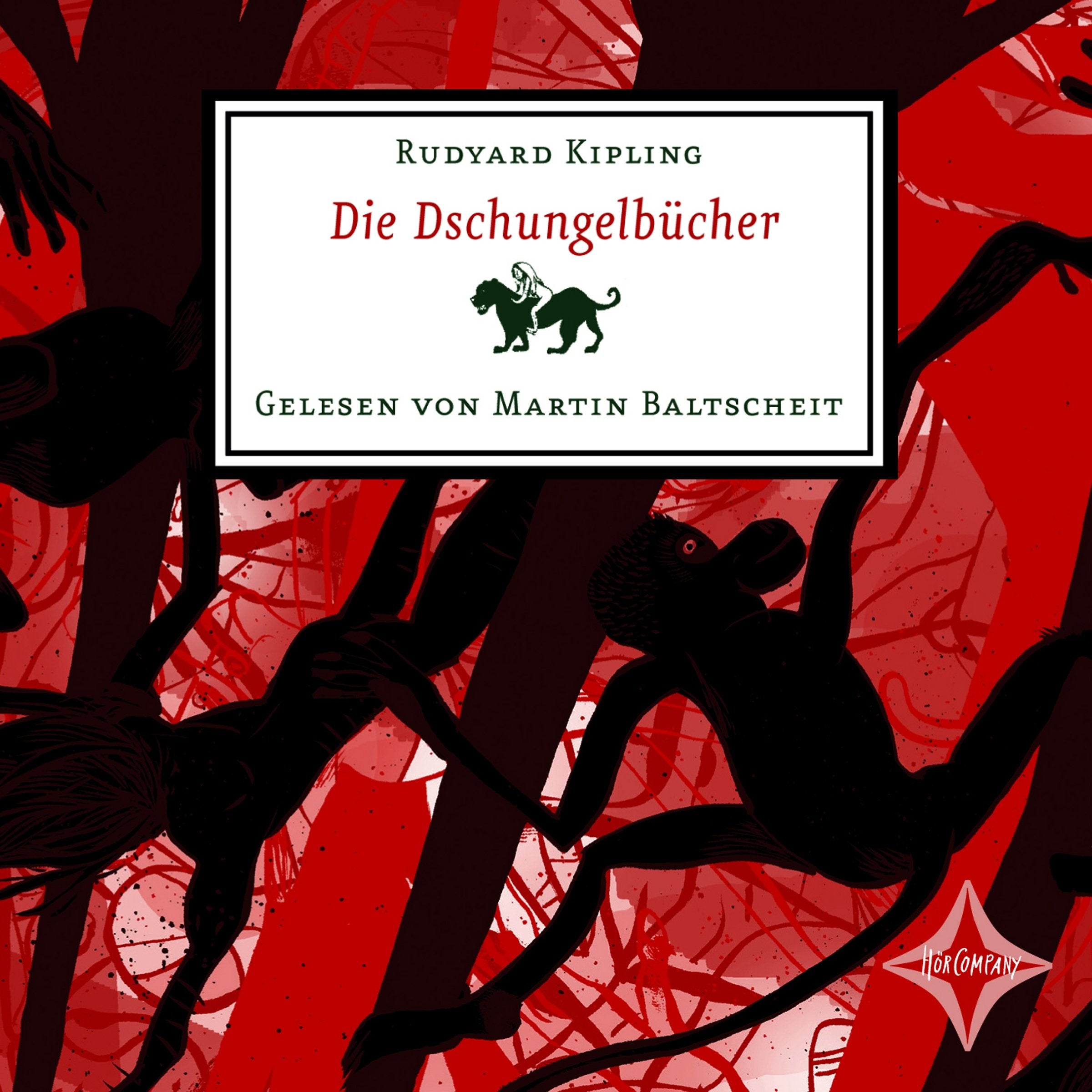 Die Dschungelbücher: Sprecher: Baltscheit Martin, 8 CDs, Cap Box Novels & Short Stories