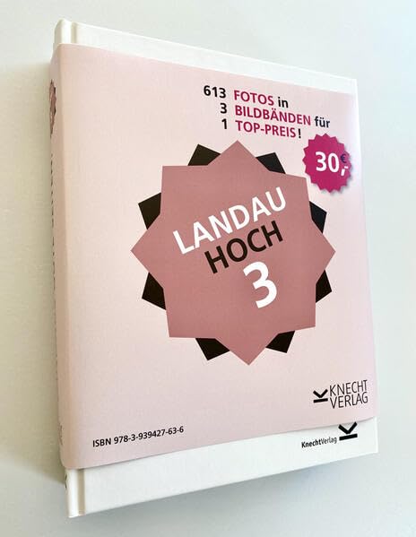 Landau hoch 3: 613 Fotos in 3 Bildbänden für 1 Top-Preis!: Landau 2010 - 2020 / 3 Bände Architecture