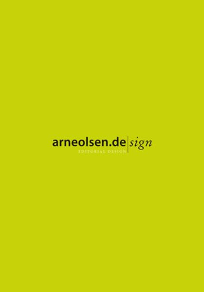 arneolsen.design Editorial Design: Zwei Jahrzehnte Katalog- und Buchgestaltung Architecture