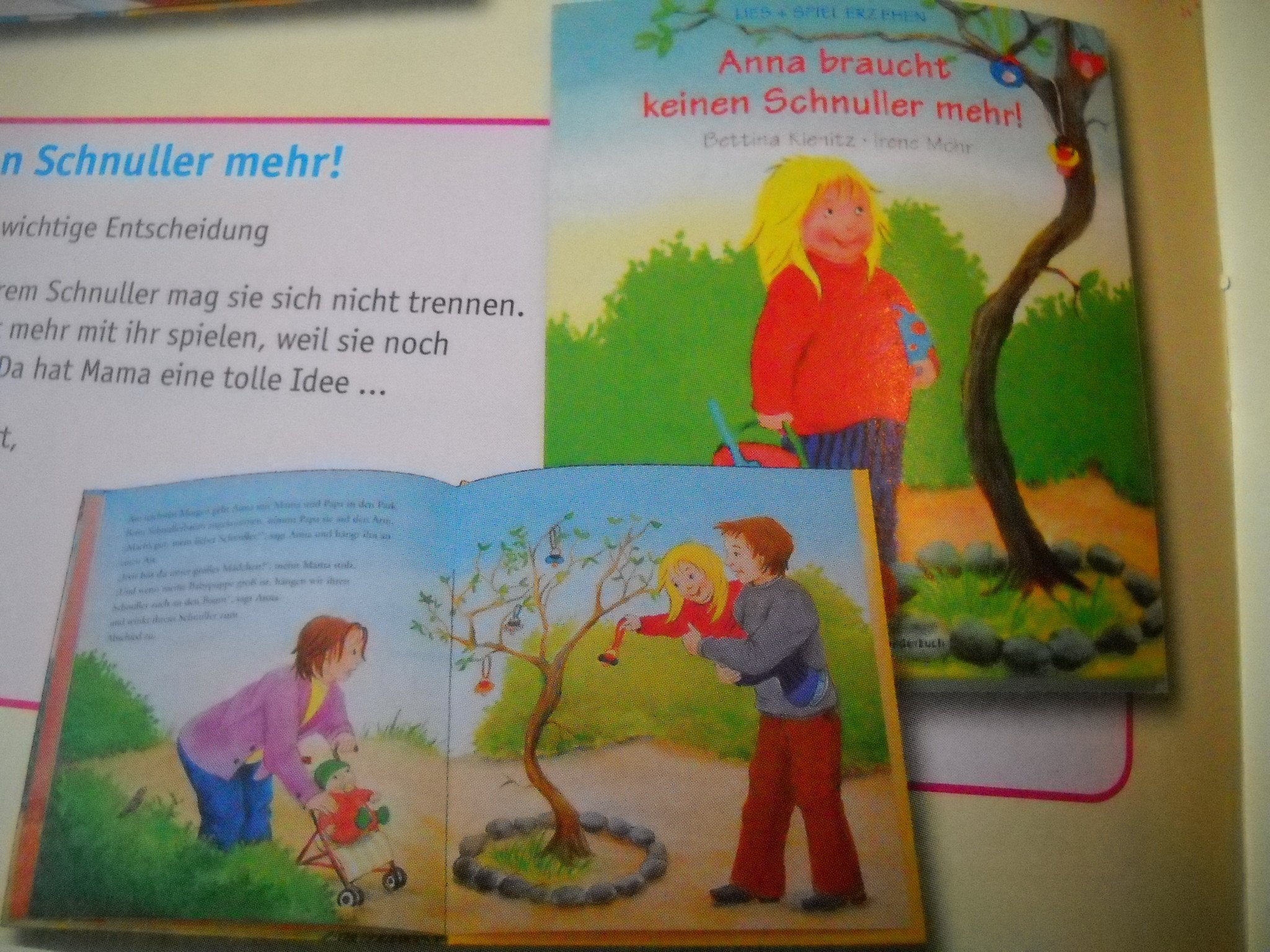 Anna braucht keinen Schnuller mehr Books