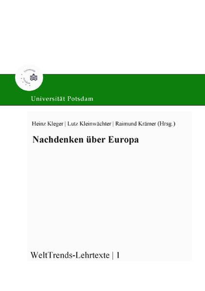 Nachdenken über Europa (WeltTrends - Lehrtexte) Law