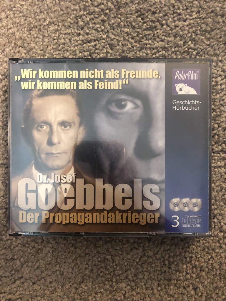 Goebbels - Der Propagandakrieger Art & Literature Books