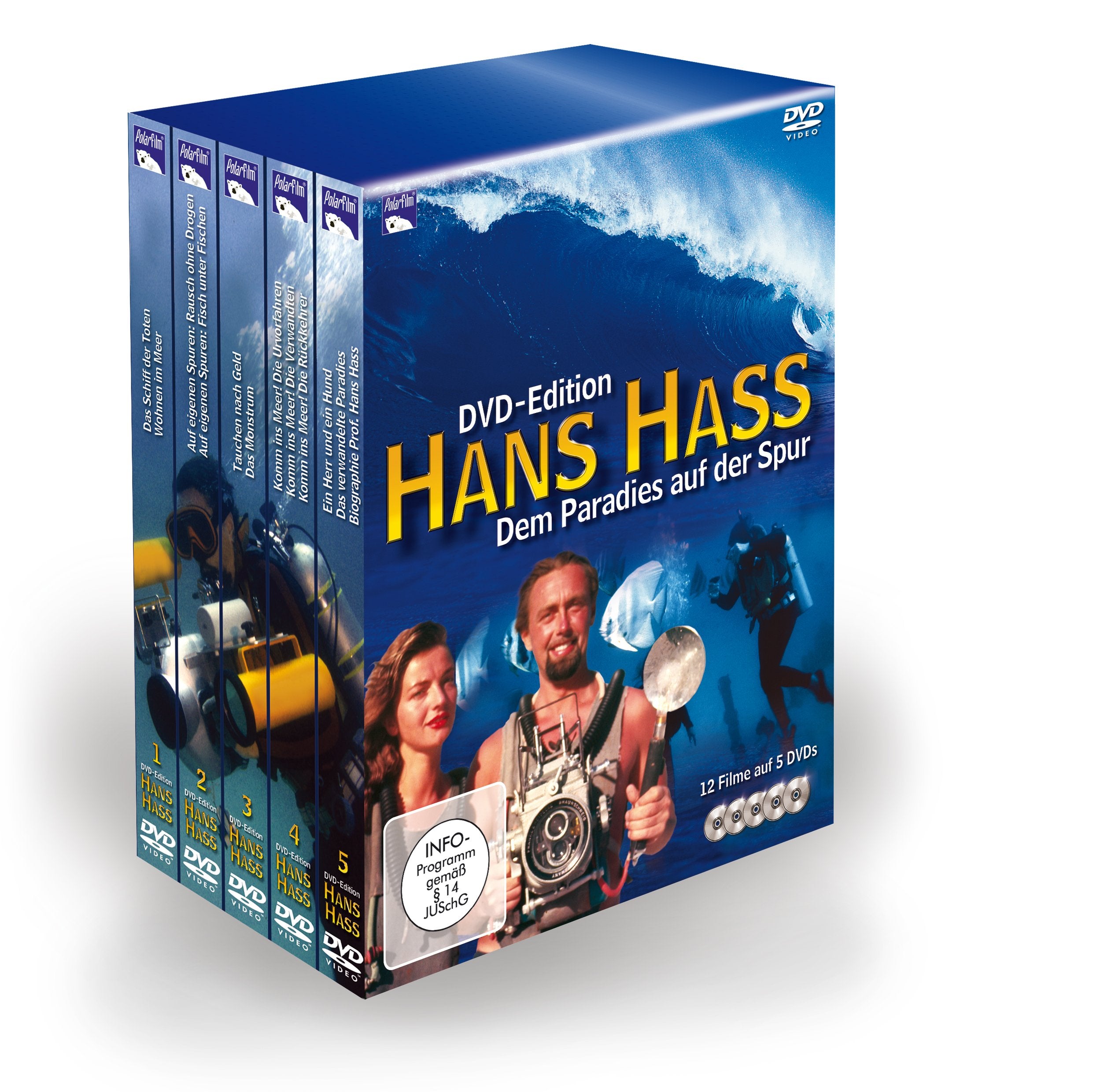 Hans Hass - Dem Paradies auf der Spur dvd