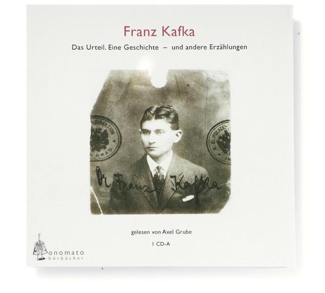 Das Urteil - und andere Erzählungen: Volltextlesung von Axel Grube. 1 CD-A in handgefertigter Papphülle. (Bibliophile Edition »Hörhefte«: Hörbücher in handgearbeiteten Papphüllen) Contemporary literature Books