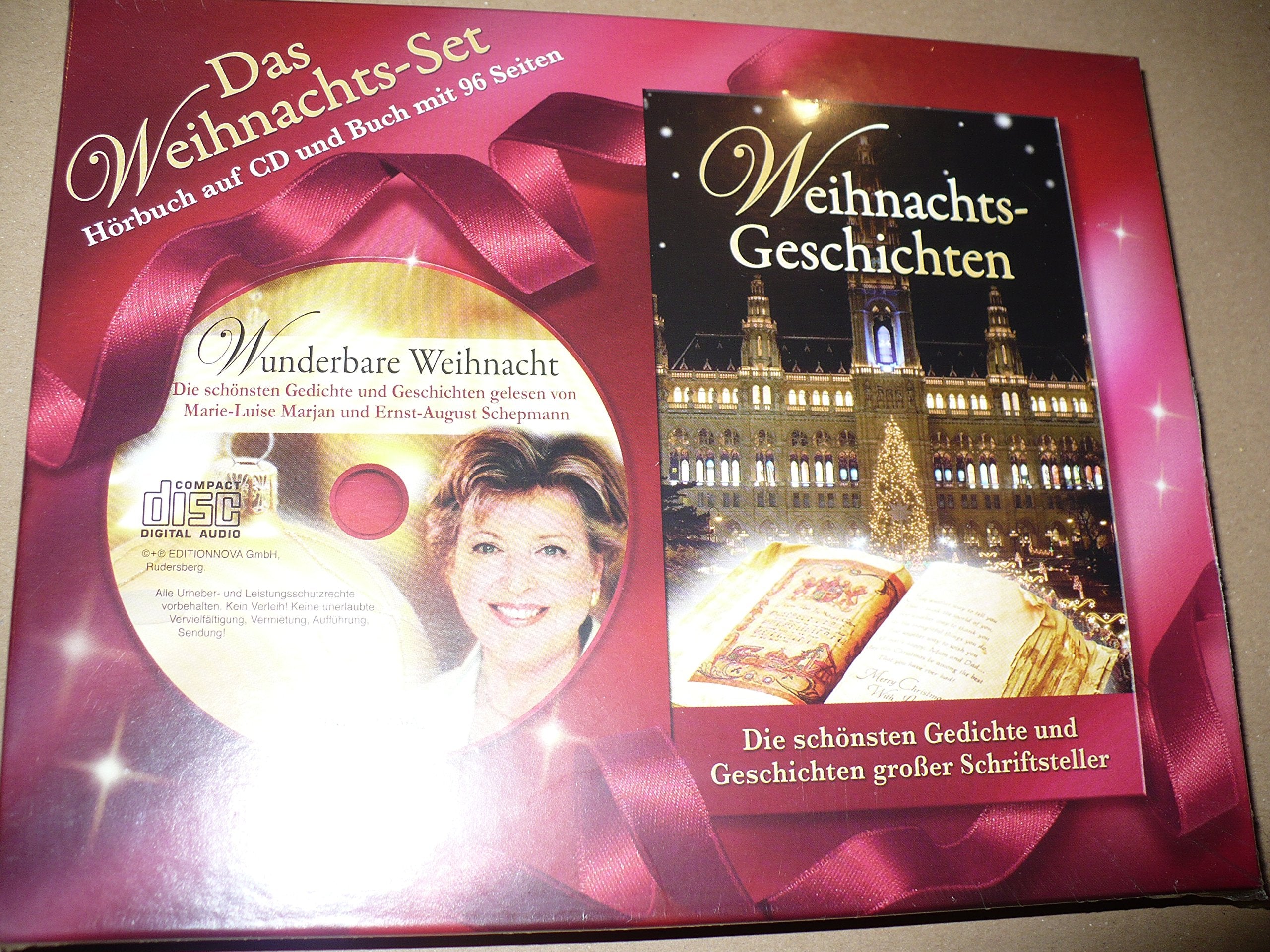 Weihnachts-Set, Buch u. Audio-CD: Die schönsten Gedichte und Geschichten großer Schriftsteller Lifestyle