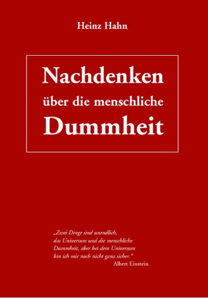 Nachdenken über die menschliche Dummheit Contemporary literature