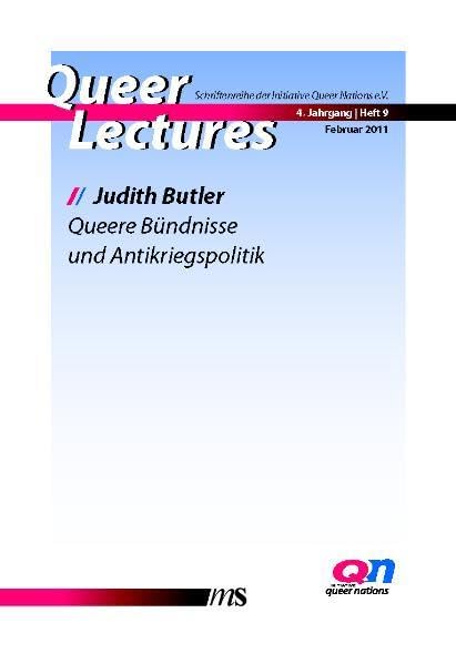 Queere Bündnisse und Antikriegspolitik (Queer Lectures: Schriftenreihe der Initiative Queer Nations e.V.) Law