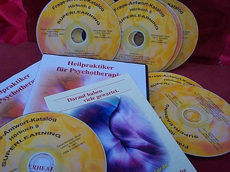 Prüfung Heilpraktiker Psychotherapie Fernlehrgang 2008. Aktueller Amtsarzt-Frage-Antwort-Katalog 2008: Optimales Lernen über das Phänomen des ... Std.), 1CD-ROM Hörskript (Livre en allemand) Music