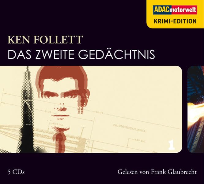 Das zweite Gedächtnis (ADAC Motorwelt Krimi-Edition), 5 CDs Contemporary literature