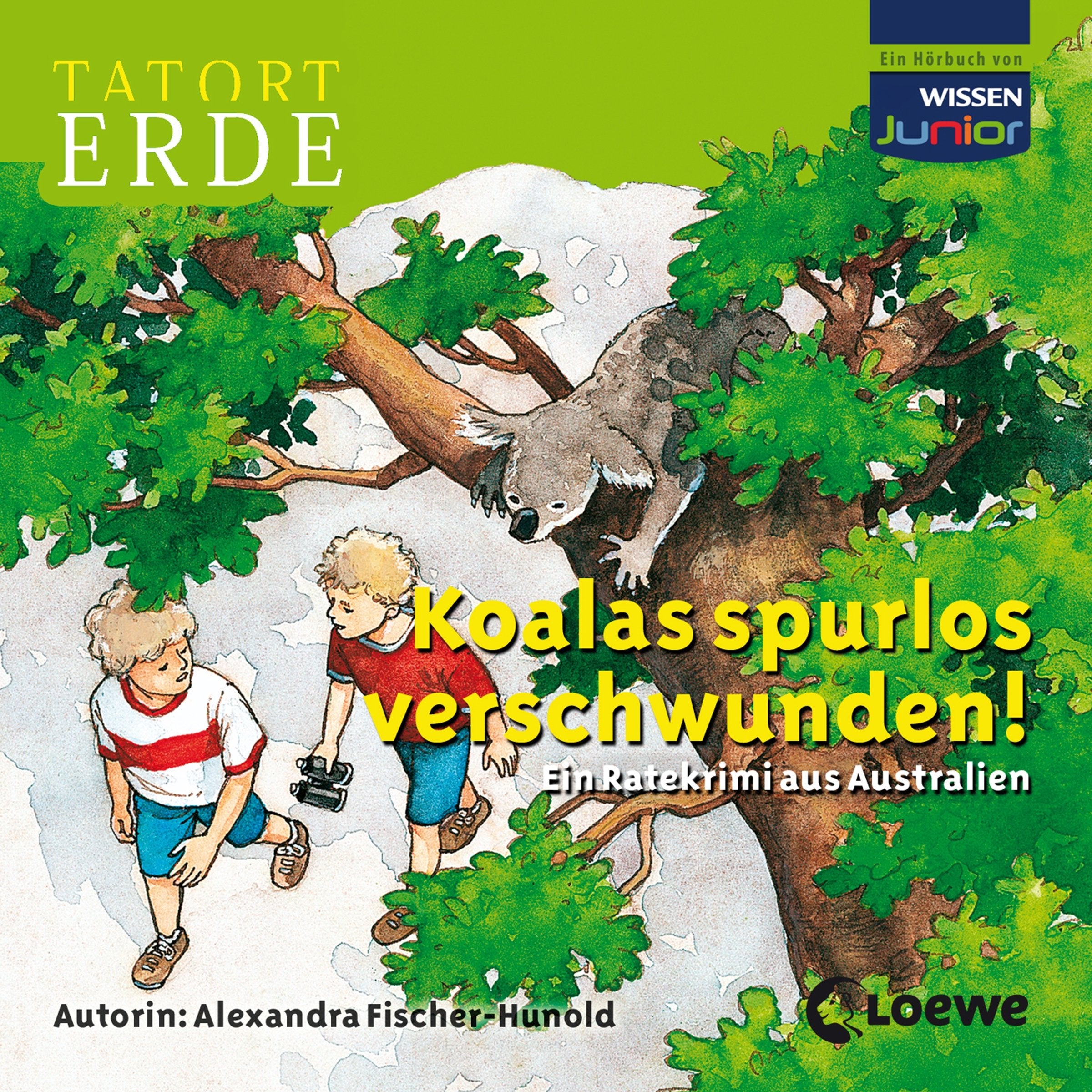 CD WISSEN Junior - TATORT ERDE - Koalas spurlos verschwunden! Ein Ratekrimi aus Australien, 2 CDs Non-fiction