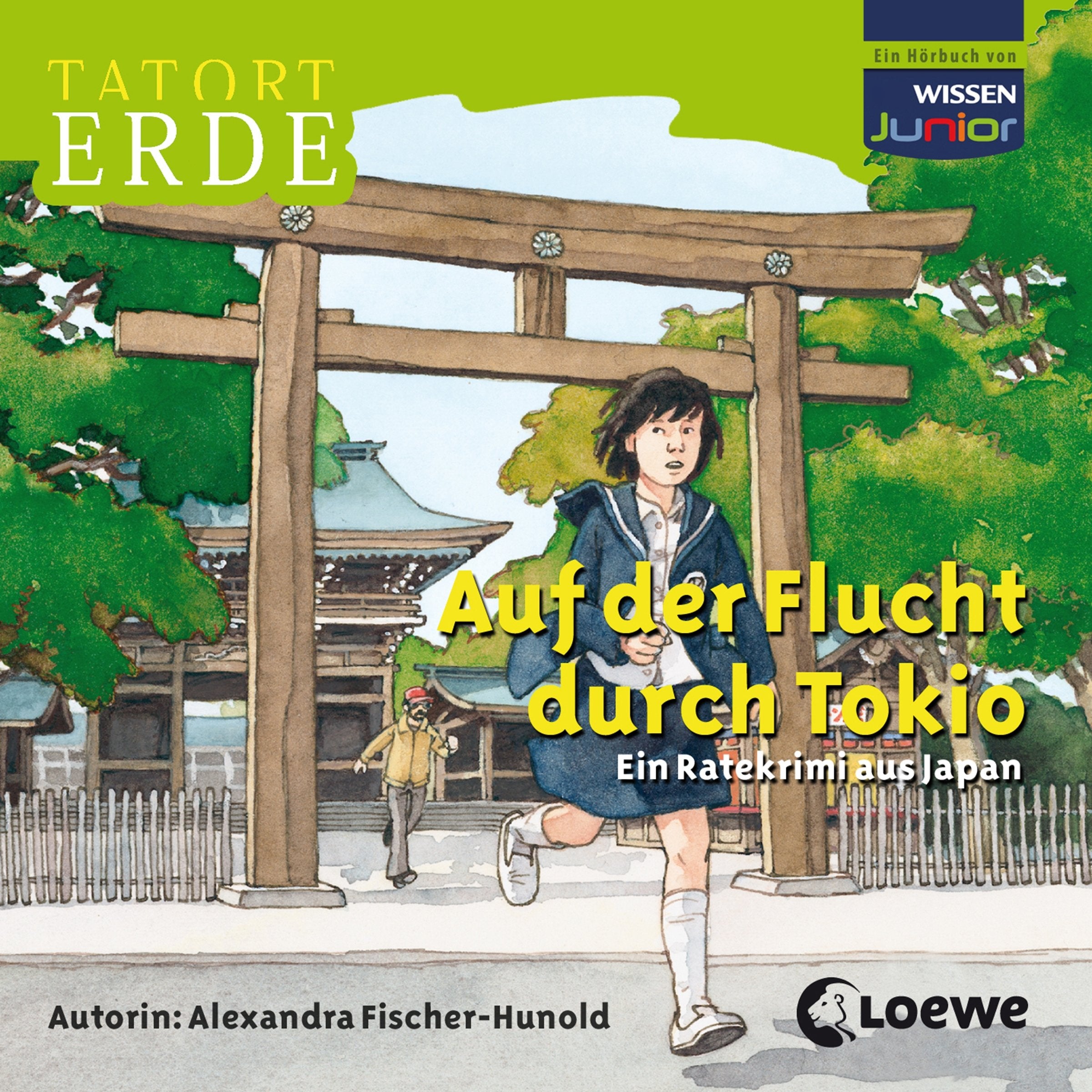 CD WISSEN Junior - TATORT ERDE - Auf der Flucht durch Tokio. Ein Ratekrimi aus Japan, 2 CDs Non-fiction