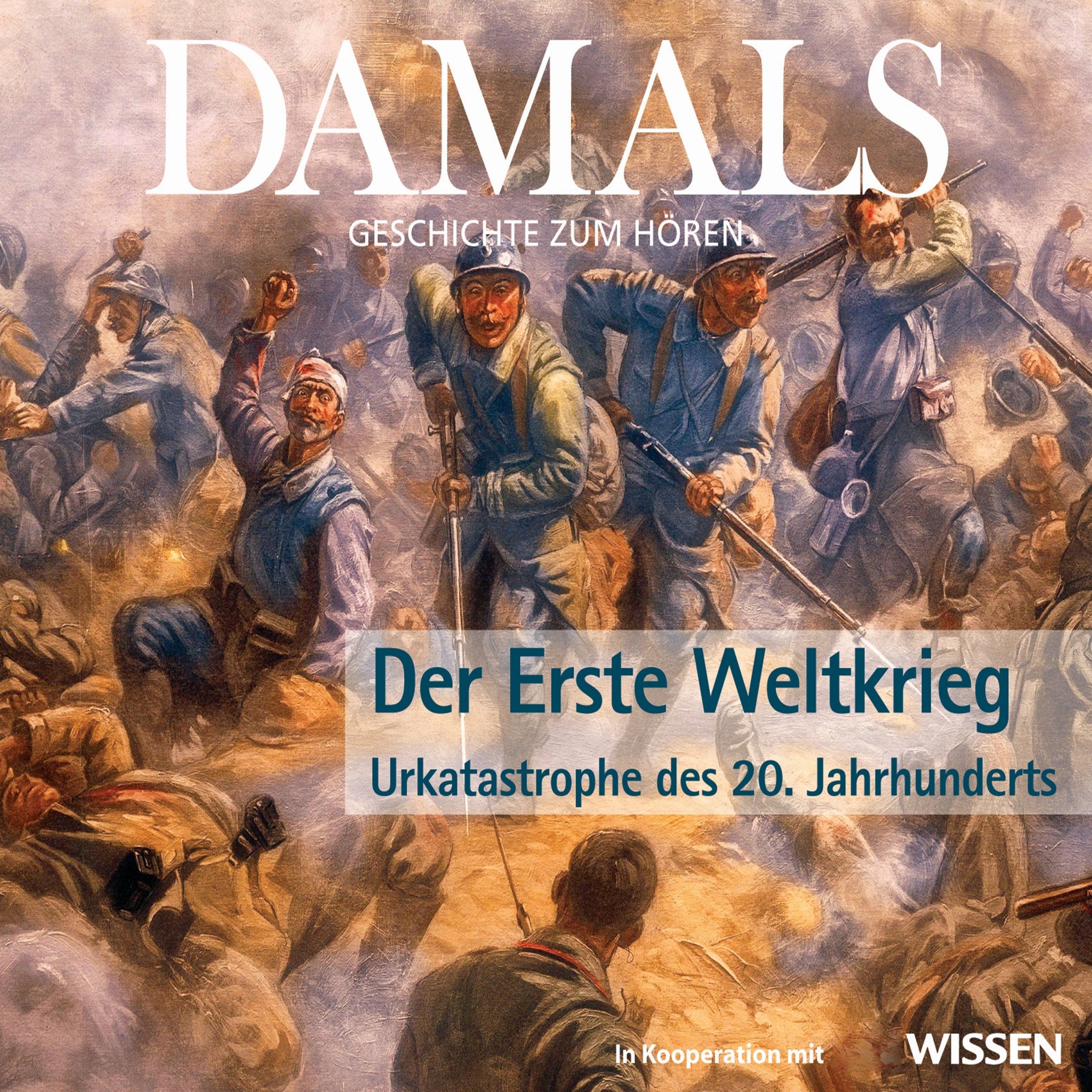 DAMALS - Geschichte zum Hören - Der Erste Weltkrieg - Urkatastrophe des 20. Jahrhunderts, 1 CD Politics & History