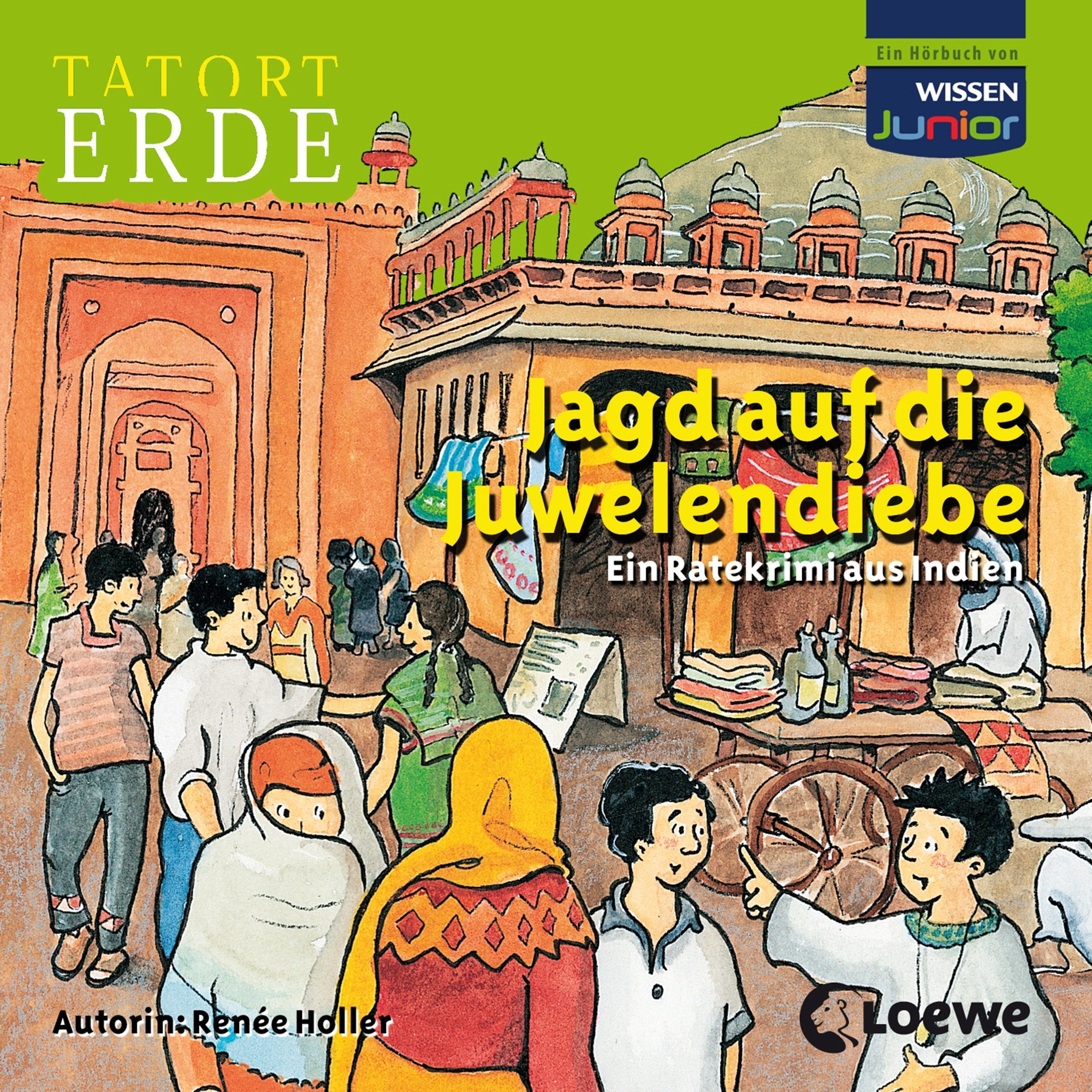 CD WISSEN Junior - TATORT ERDE - Jagd auf die Juwelendiebe. Ein Ratekrimi aus Indien, 2 CDs Non-fiction