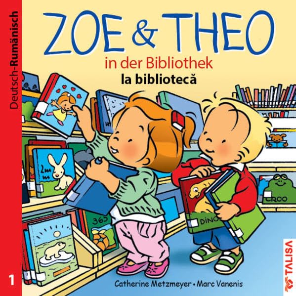 ZOE & THEO in der Bibliothek 01 (Deutsch-Rumänisch) Non-fiction
